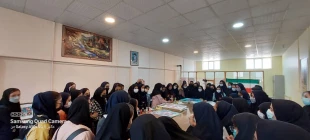 بازدید دانش آموزان مدرسه نمونع دولتی عالمه از سایت ها و آزمایشگاه های کارگاه های دانشکده فنی جاجرم  4