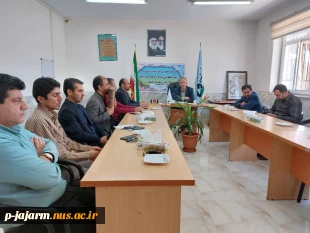 ملاقات حضوری دکتر مسعود قاضی پور رئیس دانشگاه فنی و حرفه ای واحد خراسان شمالی با کارکنان،اساتید و دانشجویان  8