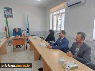 بازدید فرماندار محترم شهرستان جاجرم و هیئت همراه از دانشگاه فنی و حرفه‌ای جاجرم به مناسبت آغاز تحصیلی جدید ۱۴۰۲-۱۴۰۱ 3