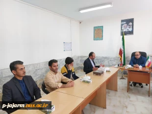 بازدید فرماندار محترم شهرستان جاجرم و هیئت همراه از دانشگاه فنی و حرفه‌ای جاجرم به مناسبت آغاز تحصیلی جدید ۱۴۰۲-۱۴۰۱ 4