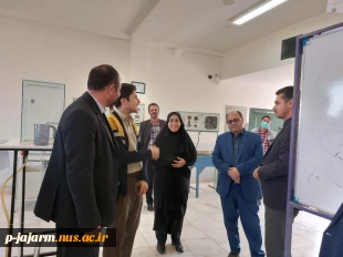 بازدید فرماندار محترم شهرستان جاجرم و هیئت همراه از دانشگاه فنی و حرفه‌ای جاجرم به مناسبت آغاز تحصیلی جدید ۱۴۰۲-۱۴۰۱ 7