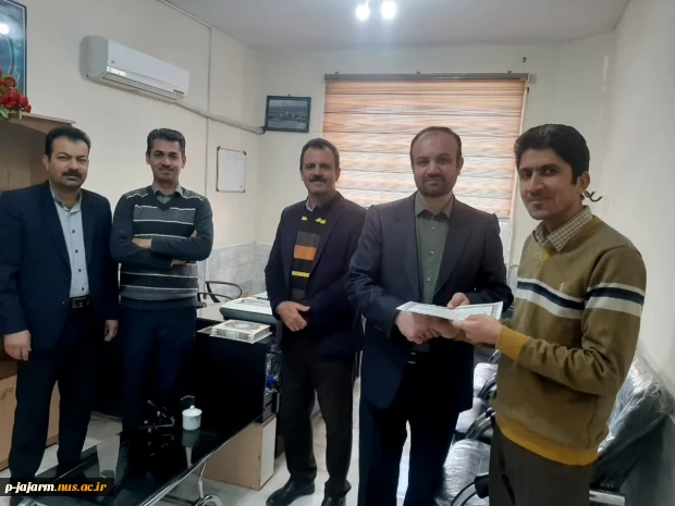 تقدیر از پژوشگر مهارتی برتر جناب آقای مهندس حسین نقابی  3