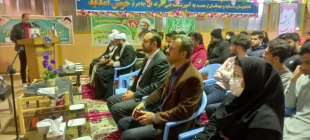به میزبانی دانشگاه فنی و حرفه ای مرکز جاجرم برگزار شد : جلسه بزرگداشت شهید آیت الله مفتح و روز وحدت حوزه و دانشگاه 27 آذر ماه 3