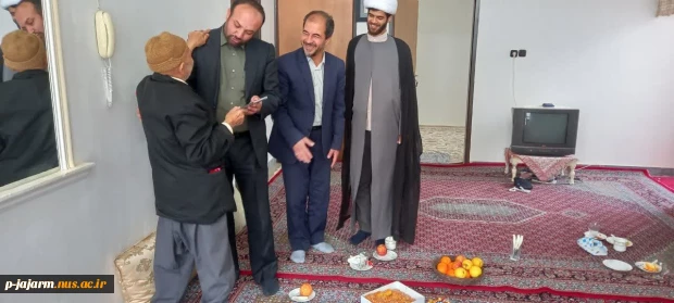 به مناسبت 22 اسفند روز بزرگداشت مقام شهدا : دیدار با خانواده شهدا و حضور در مزار شهدای جاجرم 3