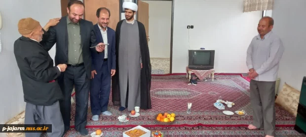 به مناسبت 22 اسفند روز بزرگداشت مقام شهدا : دیدار با خانواده شهدا و حضور در مزار شهدای جاجرم 4