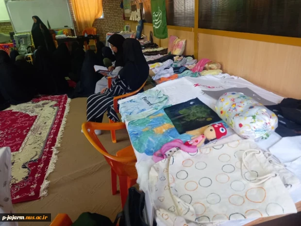 نمایشگاه آثار و توانمندی های دانشجویان محترم طراحی و دوخت (ژوژمانِ پایان نیسمال) - 23 خرداد 1402 4