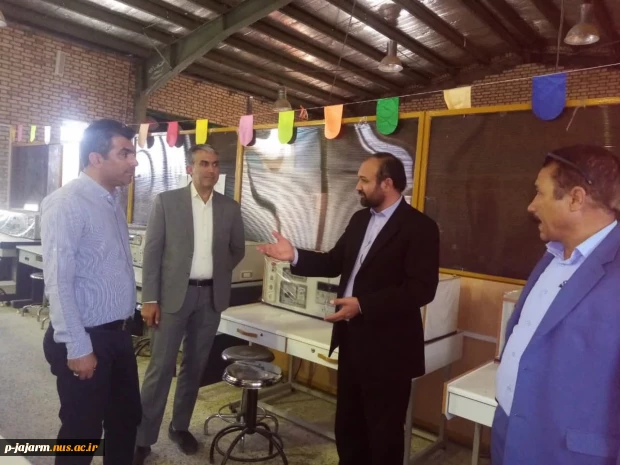 بازدید میدانی مدیران محترم ادارات مختلف شهرستان جاجرم از ظرفیت های مختلف دانشکده فنی جاجرم - 7 تیرماه 1402 5