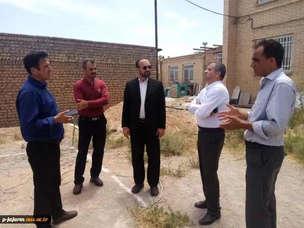 دیدار ریاست محترم مدیریت جهاد کشاورزی شهرستان جاجرم جناب آقای مهندس عباسیان با ریاست محترم دانشکده فنی جناب آقای دکتر حسن زاده 5