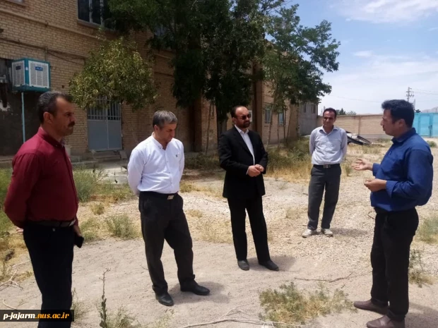 دیدار ریاست محترم مدیریت جهاد کشاورزی شهرستان جاجرم جناب آقای مهندس عباسیان با ریاست محترم دانشکده فنی جناب آقای دکتر حسن زاده 7