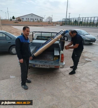 دیدار ریاست و حراست محترم دانشکده با ریاست محترم اداره ورزش و جوانان شهرستان جاجرم جناب آقای تفضلی و اهدای یک عدد میز تنیس به دانشکده توسط ایشان 7آذر 1402 3