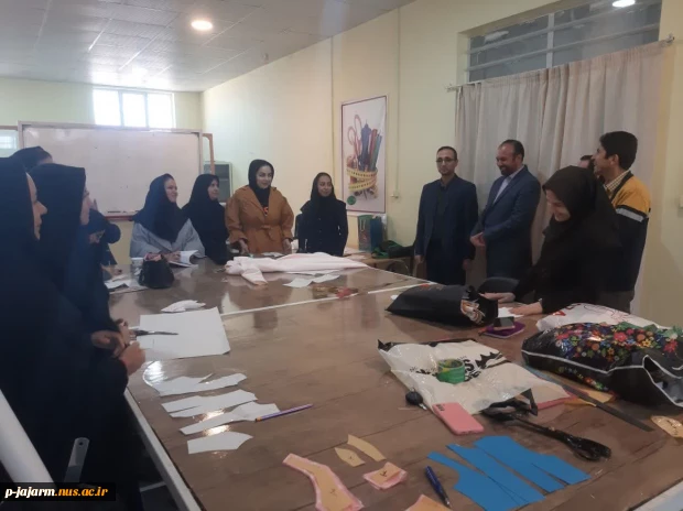 بازدید هیات نظارت و ارزیابی دانشگاه بجنورد از دانشکده فنی و حرفه ای جاجرم 7