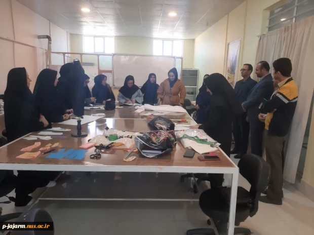 بازدید هیات نظارت و ارزیابی دانشگاه بجنورد از دانشکده فنی و حرفه ای جاجرم 8