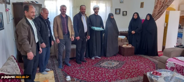 به مناسبت سالروز وفات حضرت ام البنین انجام شد: دیدار با مادر محترمه  شهید گرانقدر سید قاسم حسینی  2