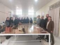 بازدید ریاست مرکز و جمعی از همکاران از کلاسهای درسی و عرض خوش آمد به اساتید و دانشجویان