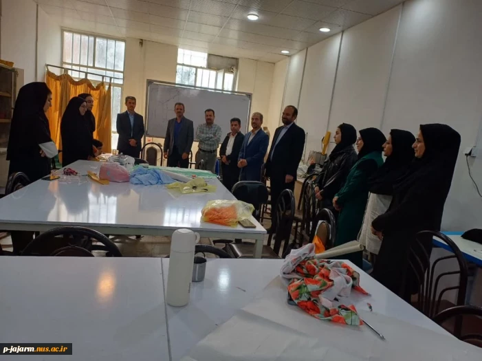 دیدار نوروزی و عرض خداقوت ریاست و همکاران محترم دانشکده محضر اساتید و دانشجویان محترم در اولین روز درسی سال جدید 4
