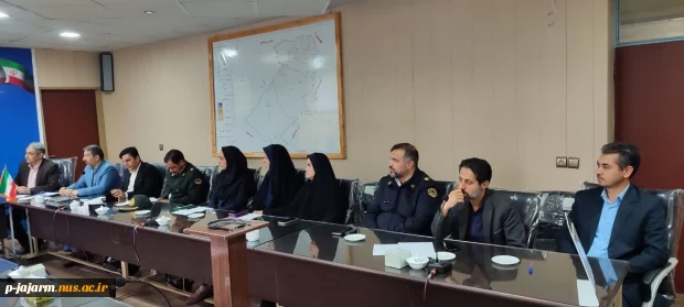 اولین جلسه شورای آموزش و پرورش شهرستان جاجرم با حضور همکار محترم جناب آقای مهندس ناصری نماینده دانشگاه ملی مهارت مرکز جاجرم 3