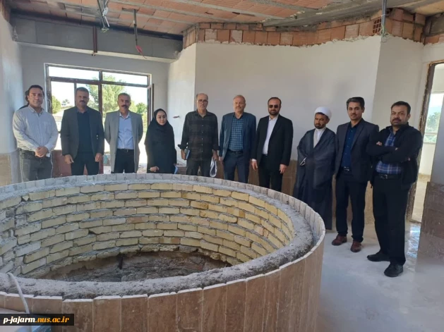 بازدید نماینده دانشگاه ملی مهارت جناب آقای مهندس واحدیان و ریاست محترم دانشگاه ملی مهارت استان خراسان شمالی از پروژه خوابگاه در دست احداث دانشکده ملی مهارت جاجرم