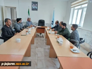 جلسه مشترک اعضای مرکز رشد علم و فناوری شهید فخری‌زاده دانشگاه ملی مهارت مرکز جاجرم 2