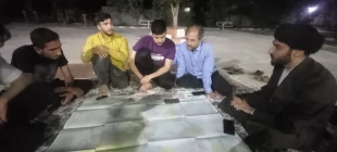 به مناسبت هفته خوابگاه ها  وبا حضور امام جماعت دانشکده حاج آقا محمودزاده ، برگزاری نشست صمیمی با دانشجویان محترم خوابگاهی 3