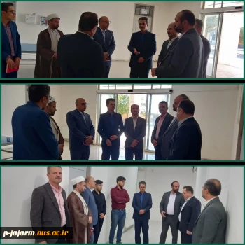 بازدید دکتر ابراهیم محمدی رازی سرپرست دانشگاه ملی مهارت خراسان شمالی از آموزشکده ملی مهارت جاجرم 3