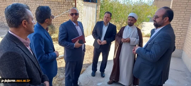 بازدید دکتر ابراهیم محمدی رازی سرپرست دانشگاه ملی مهارت خراسان شمالی از آموزشکده ملی مهارت جاجرم 2