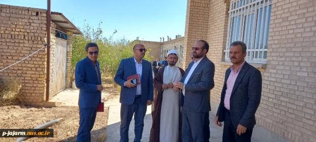 بازدید دکتر ابراهیم محمدی رازی سرپرست دانشگاه ملی مهارت خراسان شمالی از آموزشکده ملی مهارت جاجرم 5