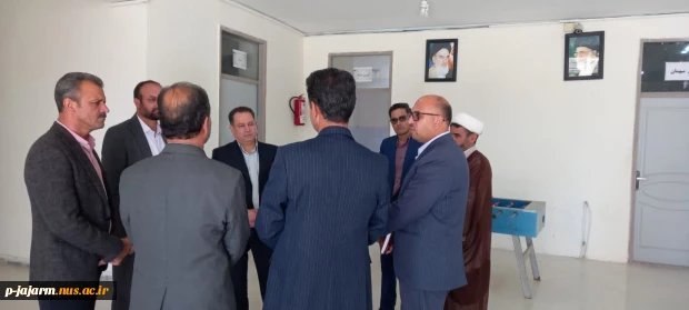 بازدید دکتر ابراهیم محمدی رازی سرپرست دانشگاه ملی مهارت خراسان شمالی از آموزشکده ملی مهارت جاجرم 11