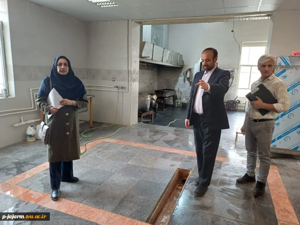 بازدید هیئت نظارت بر دانشگاه‌های استان خراسان شمالی از آموزشکده ملی مهارت جاجرم 7