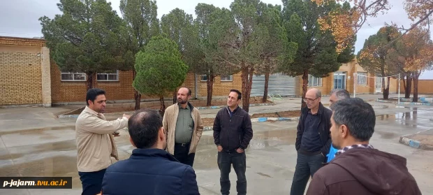 بازدید کارشناس محترم اداره برق شهرستان جاجرم با هدف برقراری انشعاب برق برای خوابگاه دانشجویی جدیدالاحداث  26 بهمن 1404 2