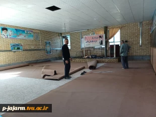 بازسازی و بهره برداری از سالن اجتماعات و نمازخانه آموزشکده ملی مهارت جاجرم  4
