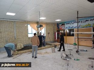 بازسازی و بهره برداری از سالن اجتماعات و نمازخانه آموزشکده ملی مهارت جاجرم  11