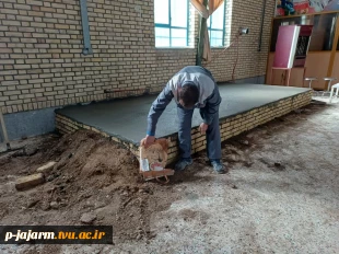 بازسازی و بهره برداری از سالن اجتماعات و نمازخانه آموزشکده ملی مهارت جاجرم  13