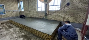 بازسازی و بهره برداری از سالن اجتماعات و نمازخانه آموزشکده ملی مهارت جاجرم  14