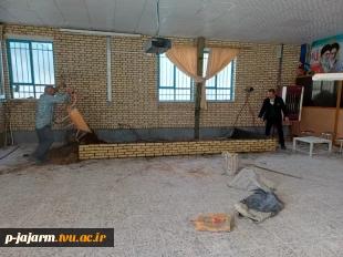 بازسازی و بهره برداری از سالن اجتماعات و نمازخانه آموزشکده ملی مهارت جاجرم 4