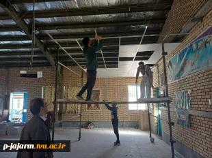 بازسازی و بهره برداری از سالن اجتماعات و نمازخانه آموزشکده ملی مهارت جاجرم 7