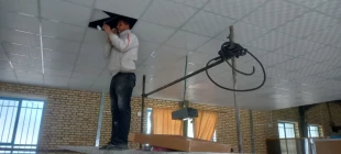 بازسازی و بهره برداری از سالن اجتماعات و نمازخانه آموزشکده ملی مهارت جاجرم 11