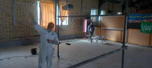 بازسازی و بهره برداری از سالن اجتماعات و نمازخانه آموزشکده ملی مهارت جاجرم 12