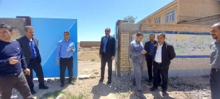 انجام عملیات بهسازی فضای سبز و مبلمانِ ورودی دانشگاه ملی مهارت مرکز جاجرم  8