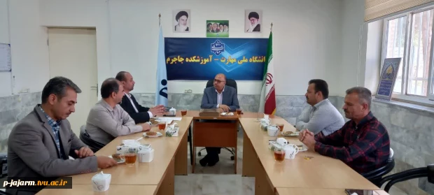 بازدید جناب آقای دکتر محمدی رازی ریاست محترم دانشگاه ملی مهارت استان خراسان شمالی   از آموزشکده فنی جاجرم در روز یکشنبه مورخ 17 خرداد 1405  2