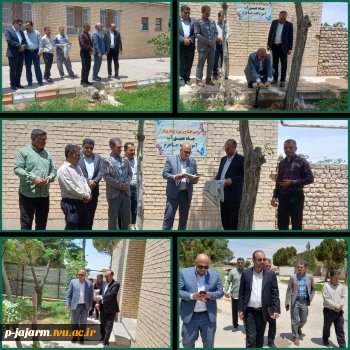 بازدید جناب آقای دکتر محمدی رازی ریاست محترم دانشگاه ملی مهارت استان خراسان شمالی   از آموزشکده فنی جاجرم در روز یکشنبه مورخ 17 خرداد 1405  3