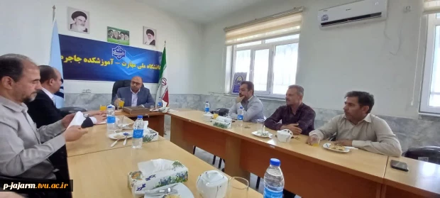 بازدید جناب آقای دکتر محمدی رازی ریاست محترم دانشگاه ملی مهارت استان خراسان شمالی   از آموزشکده فنی جاجرم در روز یکشنبه مورخ 17 خرداد 1405  4