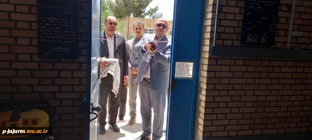 بازدید جناب آقای دکتر محمدی رازی ریاست محترم دانشگاه ملی مهارت استان خراسان شمالی   از آموزشکده فنی جاجرم در روز یکشنبه مورخ 17 خرداد 1405  5
