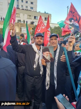 حضور همکاران، اساتید و دانشجویان محترم آموزشکده جاجرم در مراسم بدرقه پیکر پاک و مطهر امام شهید امت رضوان الله تعالی علیه در شهرهای تهران، قم و مشهد مقدس  4